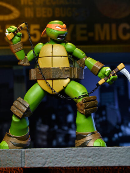 TMNT (2012 CARTOON) ULTIMATE MICHELANGELO 7″ SCALE ACTION FIGURE