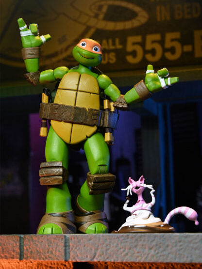 TMNT (2012 CARTOON) ULTIMATE MICHELANGELO 7″ SCALE ACTION FIGURE