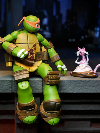 TMNT (2012 CARTOON) ULTIMATE MICHELANGELO 7″ SCALE ACTION FIGURE