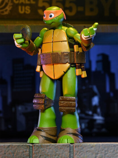 TMNT (2012 CARTOON) ULTIMATE MICHELANGELO 7″ SCALE ACTION FIGURE