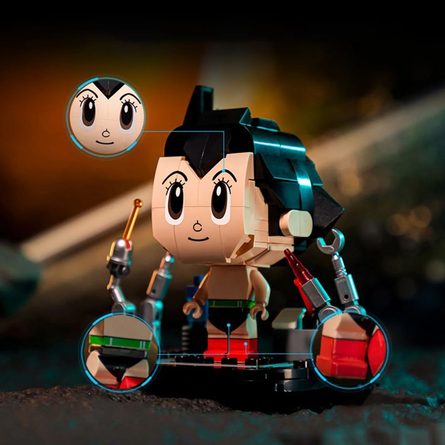 Astro Boy – Astro Boy Mini Buildable Figure (125 Piece Kit)