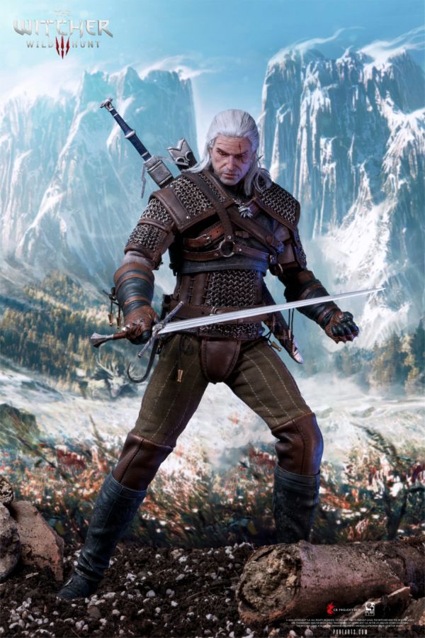 The Witcher 3 – Geralt of Rivia 1:6 Scale Articulated Figure