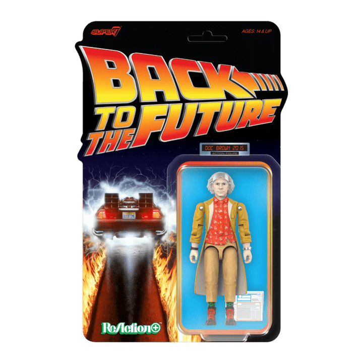 Back to the Future – Dr. Emmett Brown (Future) ReAction+ Figure