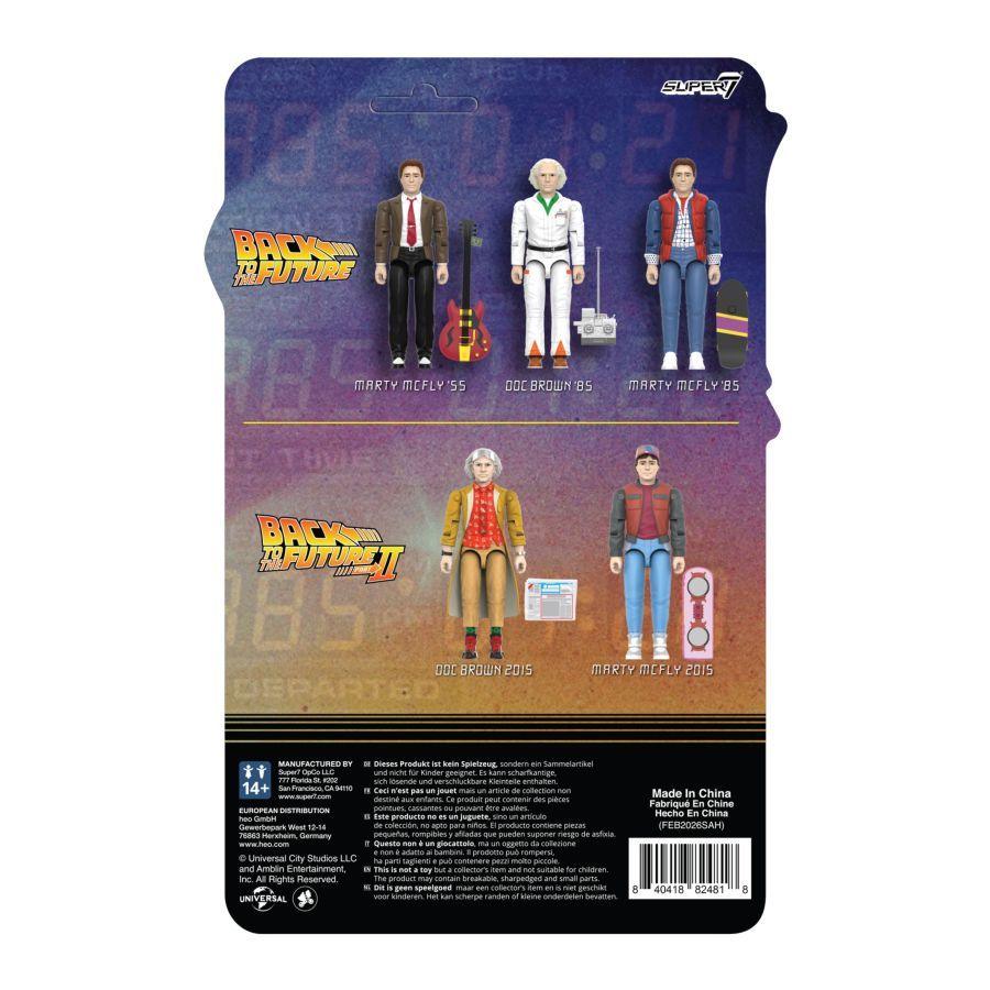 Back to the Future – Dr. Emmett Brown (Future) ReAction+ Figure