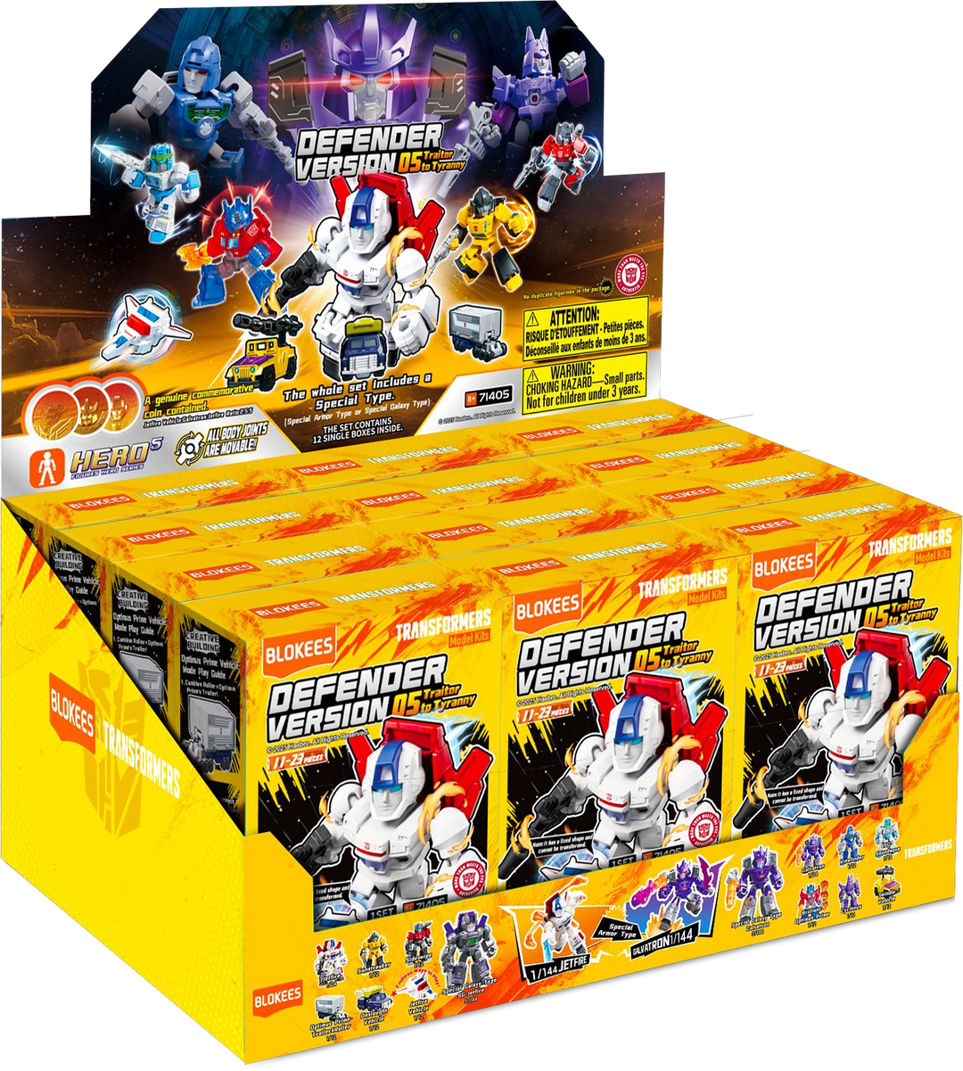 Blind Box - Transformers Defender Version 05 - Traitor to Tyranny