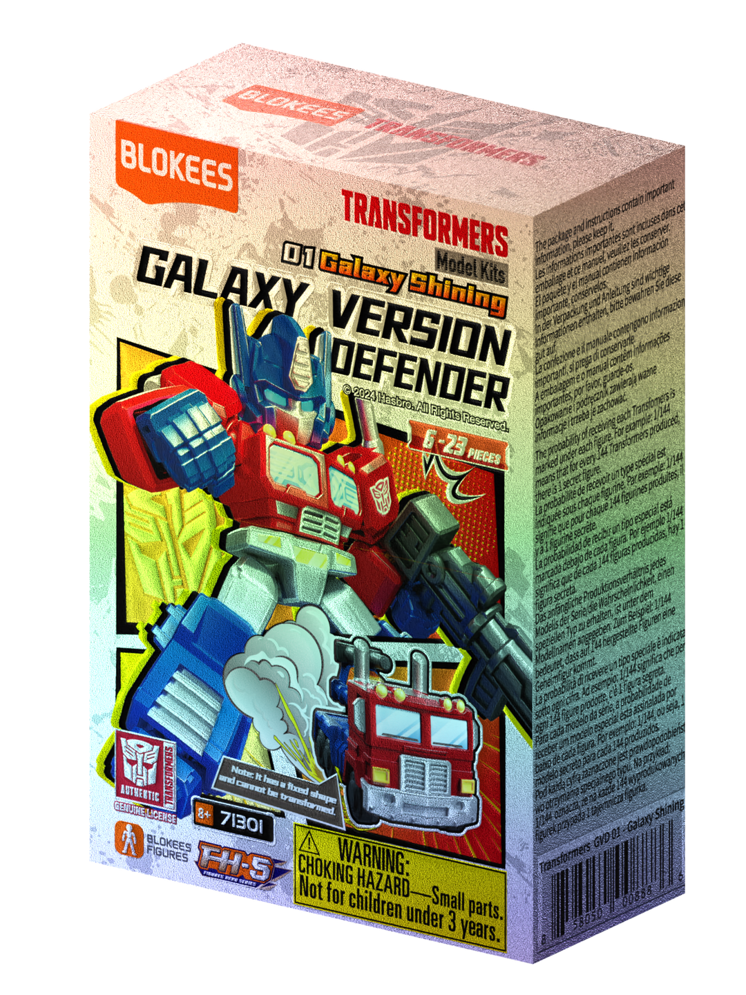 Blokees Transformers Defender Version 01 Shattered Alliance Full Set of 12