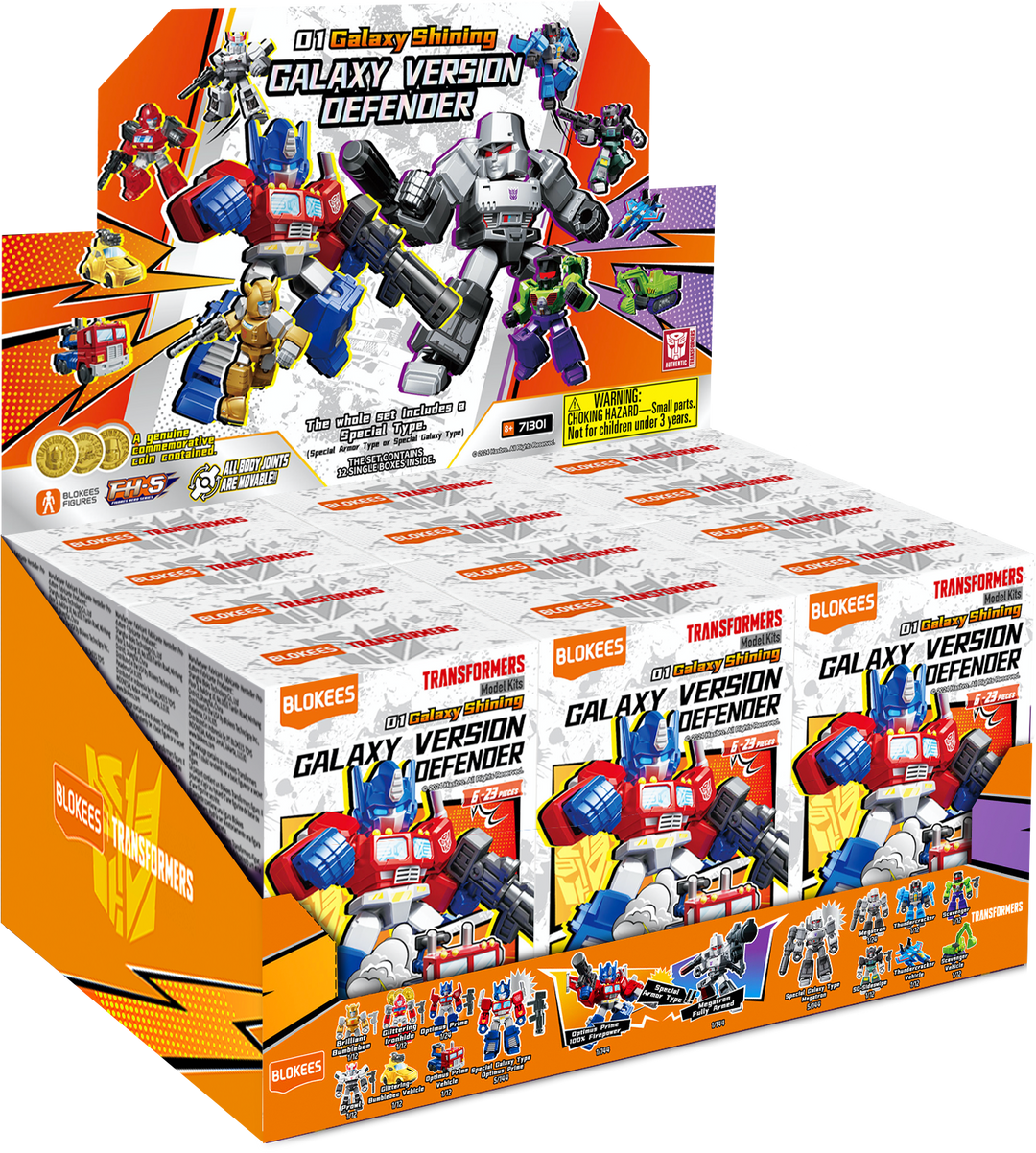 Blokees Transformers Defender Version 01 Shattered Alliance