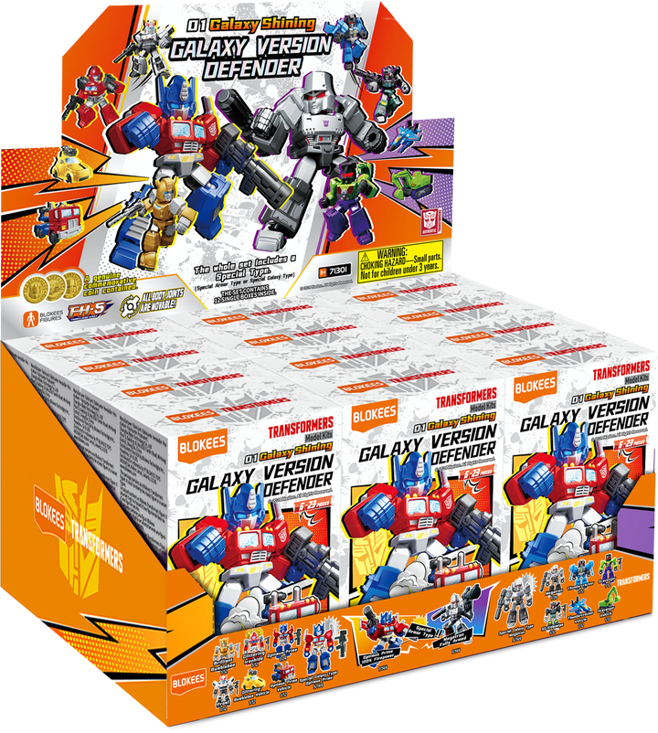 Blokees Transformers Defender Version 01 Shattered Alliance