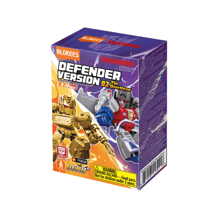 Blokees Transformers Defender Version 02 The Overthrow