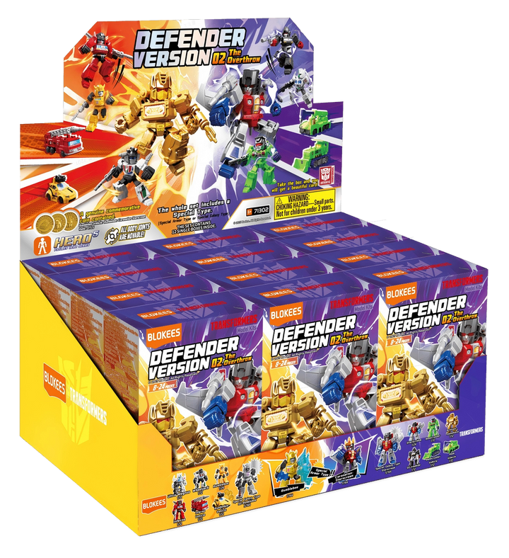Blind Box - Transformers Defender Version 02 The Overthrow