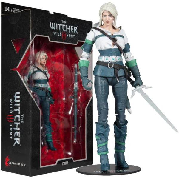 The Witcher 3: Wild Hunt – Ciri (Elder Blood) - Wave 03 7″ Action Figure