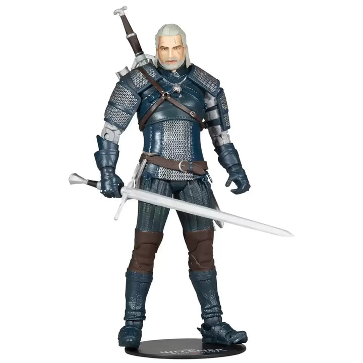 The Witcher 3: Wild Hunt – Geralt of Rivia (Viper Amor: Teal) 7" Action Figure