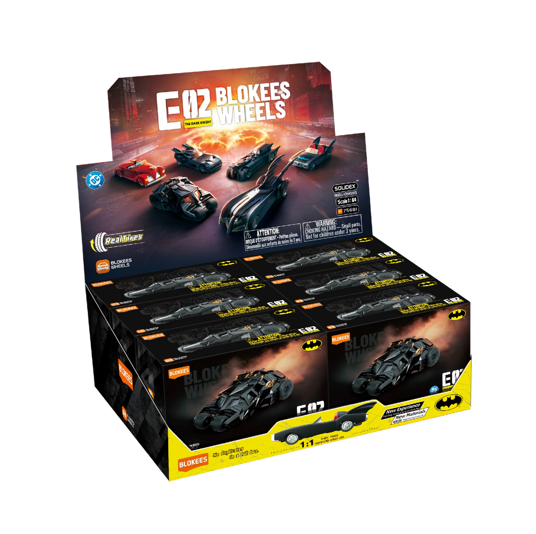 DC Comics – Blokees Wheels E02 Batman Blind Box Assortment