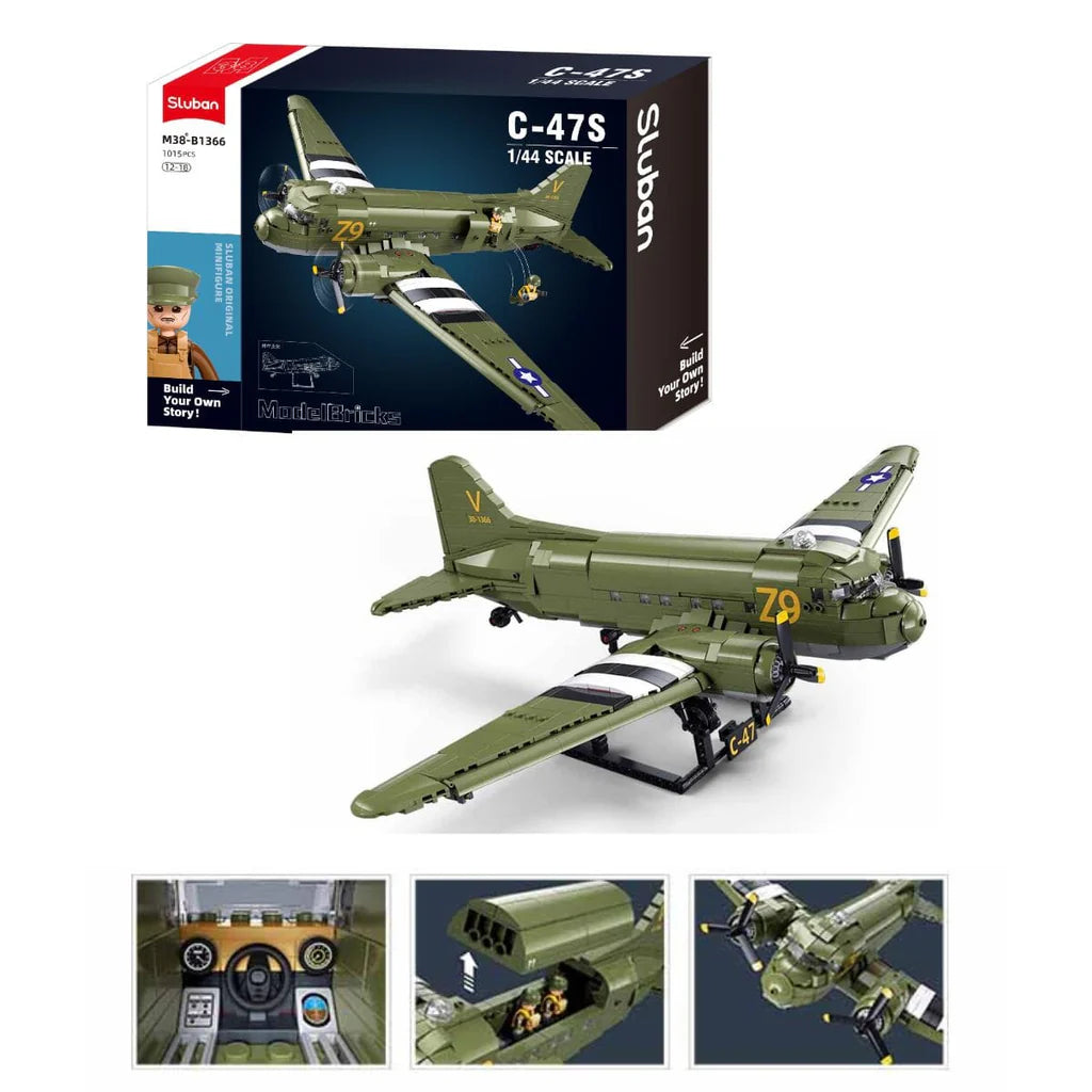 C-47-S AIRTRAIN 1015 Pcs