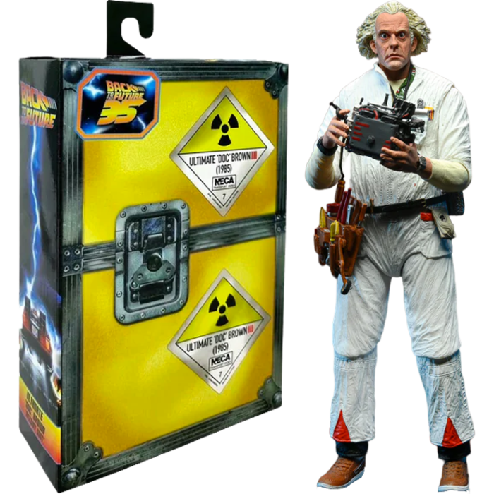 BACK TO THE FUTURE – ULTIMATE DOC BROWN 7″ FIGURE