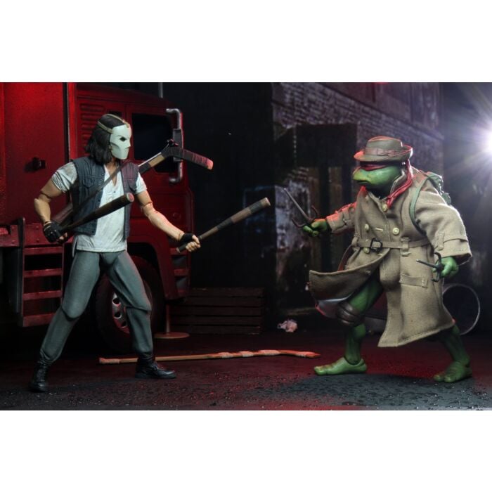 CASEY JONES &amp; RAPHAEL TMNT DISGUISE 2 – 7″ ACTION FIGURE