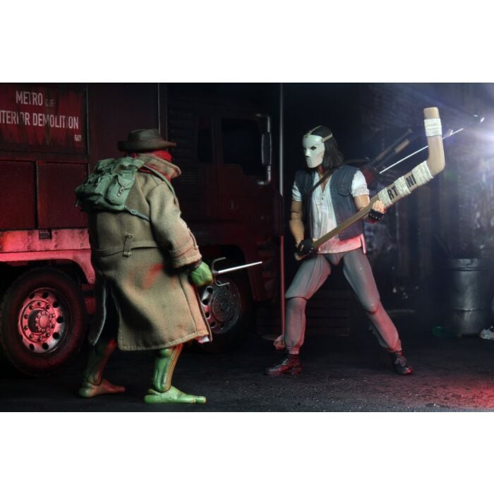 CASEY JONES &amp; RAPHAEL TMNT DISGUISE 2 – 7″ ACTION FIGURE