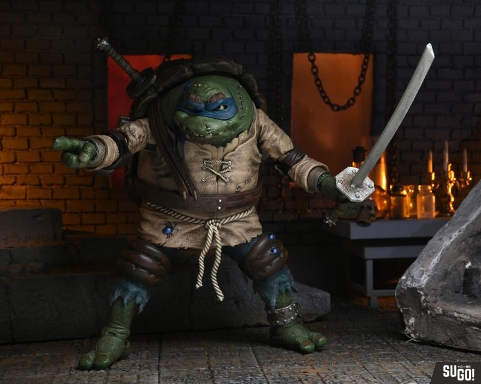 TMNT LEONARDO HUNCHBACK ULTIMATE UNIVERSAL MONSTER 7″ FIGURE