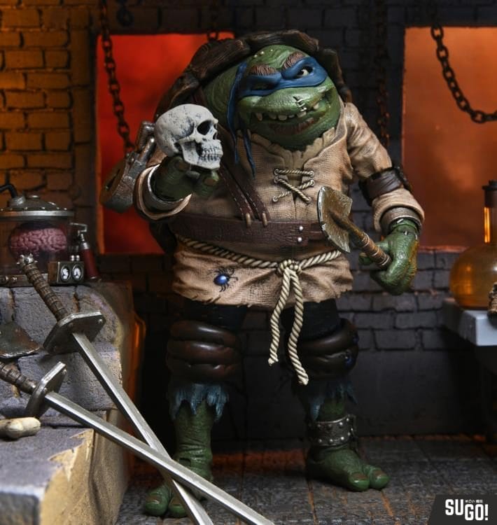 TMNT LEONARDO HUNCHBACK ULTIMATE UNIVERSAL MONSTER 7″ FIGURE