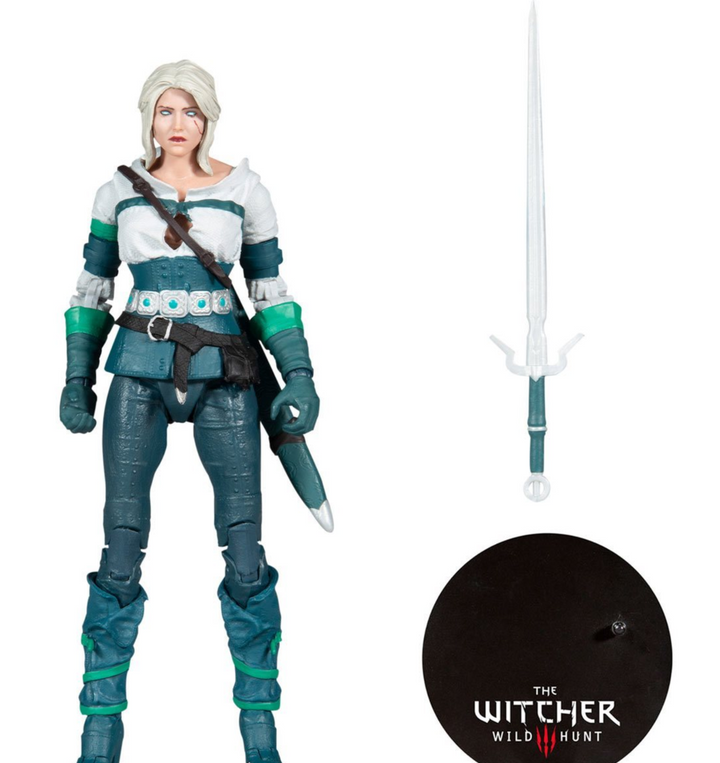 The Witcher 3: Wild Hunt – Ciri (Elder Blood) - Wave 03 7″ Action Figure